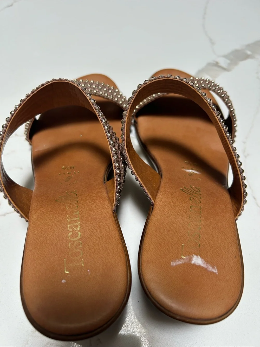 Toscanella Italian Made Wedge Sandals